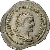 Philip II, Antoninianus, Antioch, AU(55-58), Billon, RIC:240a
