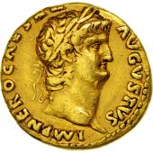 Nero, Aureus, Rome, EF(40-45), Gold, RIC:63