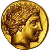 Royaume de Macedoine, Philippe III, Statre, Pella, SPL, Or, SNG ANS:172-6
