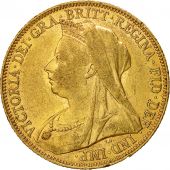 Australia, Victoria, Sovereign, 1899, Melbourne, EF(40-45), Gold, KM:13