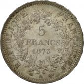 France, Hercule, 5 Francs, 1873, Paris, MS(60-62), Silver, KM:820.1
