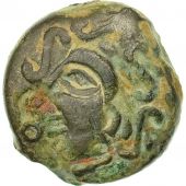 Aulerques Eburovices, Bronze au cheval et au sanglier, TTB, Delestre:2451