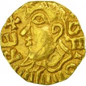 Merovingian, BETOREX, Triens, FREDVLFVS Moneyer, AU(50-53), Gold, Belfort:846