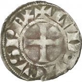 France, Louis IX, Denier Tournois, TB+, Billon, Duplessy:193