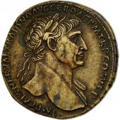 Trajan, Sestertius, Rome, AU(55-58), Bronze, RIC:500