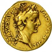 Tiberius, Aureus, Lyons, EF(40-45), Gold, RIC:29