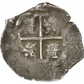 Bolivie, Charles II, 2 Rales, 1698, Potosi, TTB, Argent, KM:24