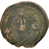 Maurice Tibre, Follis, Theoupolis (Antioche), An 13, TB+, Bronze, Sear:533