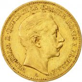 Monnaie, Etats allemands, PRUSSIA, Wilhelm II, 20 Mark, 1898, Berlin, TTB+, Or