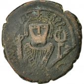 Coin, Maurice Tiberius, Follis, Kyzikos, Year 20, VF(30-35), Bronze, Sear:519