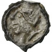 Coin, Bituriges, Uncertain, Potin au Corbeau, AU(50-53), Potin, Delestre:2675