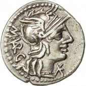Vargunteia, Denarius, Rome, EF(40-45), Silver, Crawford:257/1