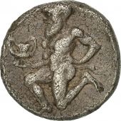 Monnaie, Thrace, Thasos, Trihmiobole, TTB, Argent, HGC:6-351