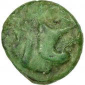 Coin, Ambiani, Bronze au cheval, EF(40-45), Gold, Delestre:358