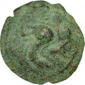 Monnaie, Ambiens, Bronze  lanimal marin et au cheval, TTB, Delestre:430
