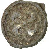 Coin, Suessiones, Swastika Potin, VF(20-25), Potin, Delestre:214