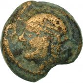 Monnaie, Suessions, Bronze CRICIRV, TB, Bronze, Delestre:554