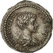 Coin, Geta, Denarius, 202, Rome, MS(63), Silver, RIC:20b