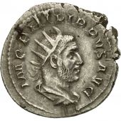 Coin, Philip I, Antoninianus, 247-249, Rome, AU(50-53), Billon, RIC:61