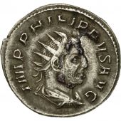 Coin, Philip I, Antoninianus, 247-249, Rome, AU(50-53), Billon, RIC:61