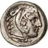 Monnaie, Royaume de Macedoine, Alexandre III, Ttradrachme, Amphipolis, TTB