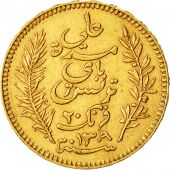 Monnaie, Tunisie, Ali Bey, 20 Francs, 1892, Paris, TTB+, Or, KM:227
