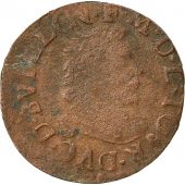 Coin, France, Ardennes, Frd-Maurice de La Tour, Double Tournois, 1642, Sedan