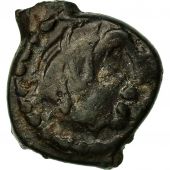 Monnaie, Bituriges Cubes, Bronze au cheval et  la rosace, TB+, Delestre:3718