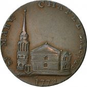 Coin, Great Britain, Warwickshire, P Kempson, Halfpenny Token, 1774, Birmingham