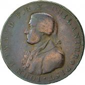 Monnaie, Grande-Bretagne, Hampshire, Halfpenny Token, 1795, Portsmouth, TB+