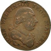 Coin, Great Britain, Warwickshire, John Wilkinson, Halfpenny Token, 1791