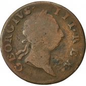 Monnaie, Ireland, George III, 1/2 Penny, 1769, B+, Cuivre, KM:137
