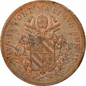 Monnaie, tats italiens, PAPAL STATES, Pius IX, 5 Baiocchi, 1850, Rome, SUP+