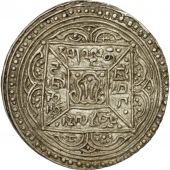 Coin, Tibet, Tangka, 1-1/2 Sho, 1910, MS(63), Silver, KM:14