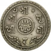 Monnaie, Npal, SHAH DYNASTY, Prithvi Bir Bikram, 1/2 Mohar, 1911, TTB+