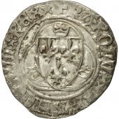 Monnaie, France, Charles VII, Blanc  la couronne, Saint L, TTB, Billon
