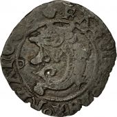 Coin, France, Charles VIII, Liard au dauphin, Dijon, VF(20-25), Billon
