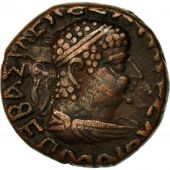 Monnaie, Royaume de Bactriane, Hermaios, Ttradrachme, TTB, Bronze