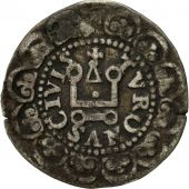 Coin, France, Louis IX, Gros Tournois, Imitation, VF(30-35), Silver