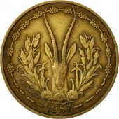 French West Africa, 10 Francs, 1957, TTB, Aluminum-Bronze, KM:8