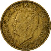 Monaco, Rainier III, 50 Francs, Cinquante, 1950, TTB, Aluminum-Bronze, KM:132