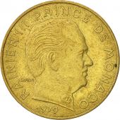 Monaco, Rainier III, 20 Centimes, 1979, EF(40-45), Aluminum-Bronze, KM:143