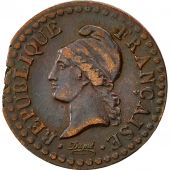 Coin, France, Dupr, Centime, AN 6, Paris, EF(40-45), Bronze, KM:646