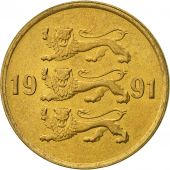 Estonia, 10 Senti, 1991, no mint, AU(55-58), Aluminum-Bronze, KM:22