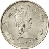 Malte, 2 Cents, 1982, British Royal Mint, TTB+, Copper-nickel, KM:9