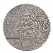 Morocco, Abdul Aziz Ier, 2  Dirhams ( Rial)