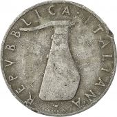 Italie, 5 Lire, 1953, Rome, TB+, Aluminium, KM:92