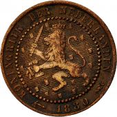 Netherlands, William III, Cent, 1880, EF(40-45), Bronze, KM:107.1