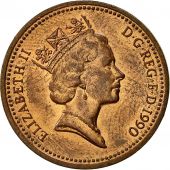 Grande-Bretagne, Elizabeth II, Penny, 1990, TTB+, Bronze, KM:935