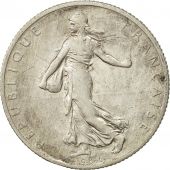 France, Semeuse, 2 Francs, 1910, Paris, VF(20-25), Silver, KM:845.1, Gadoury:532